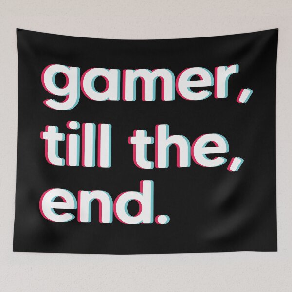 Item preview, Gamer Till The End designed and sold by Singhe Design.