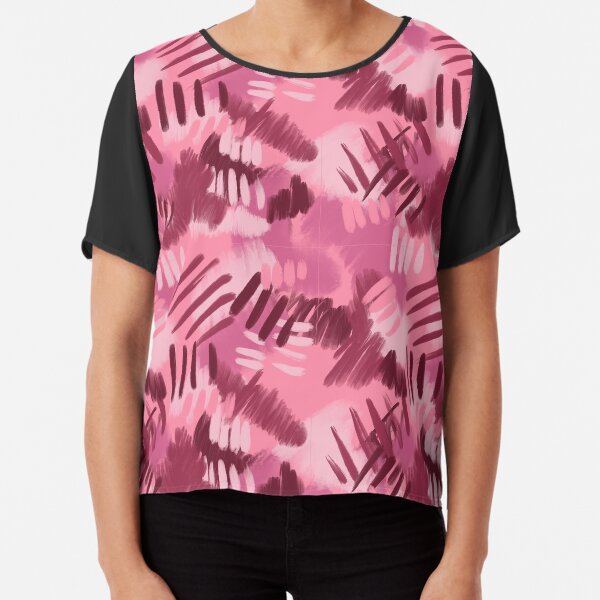 You made me blush Chiffon Top