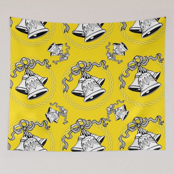 Item preview, Yellow Bells print on designed and sold by Printshophub.