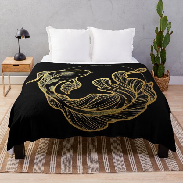 Item preview, Golden fish designed and sold by SoulArtLove.