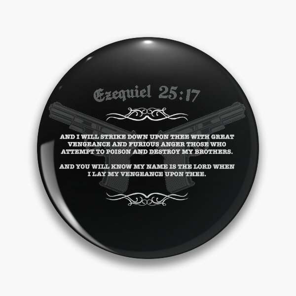Item preview, Pulp Fiction Ezekiel 1 designed and sold by lughdailh.