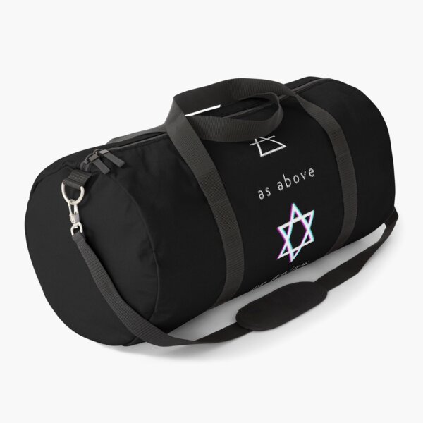 Item preview, As Above So Below Alchemy Elemental Symbols Hexagram designed and sold by tiantanman.