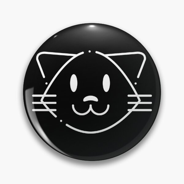 Item preview, Cat Face (Happy) designed and sold by Hedda Young.