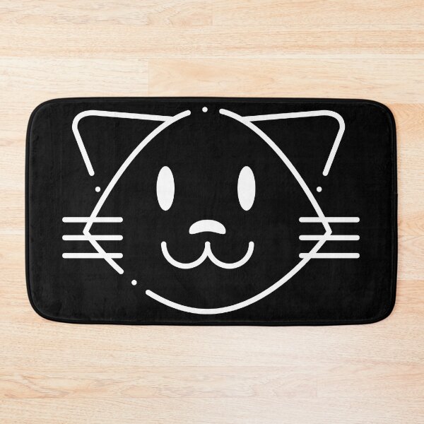 Item preview, Cat Face (Happy) designed and sold by Hedda Young.