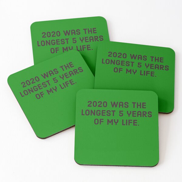 Item preview, 2020 was the longest 5 years of my life - black text designed and sold by FunkiFunki.