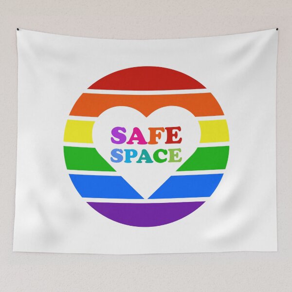Item preview, LGBTQ Sign Safe Space Equality designed and sold by aronia.