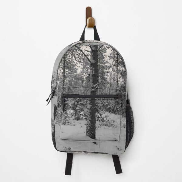 Item preview, Kiikeli forest with snow bw designed and sold by Jouko Lehto Photography.