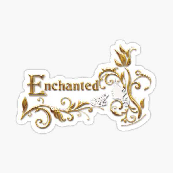 Enchanted - Frog Prince (Silver & Gold) Sticker