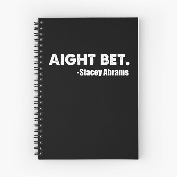 Item preview, AIGHT BET - STACEY ABRAMS retro designed and sold by ContreiDesign.