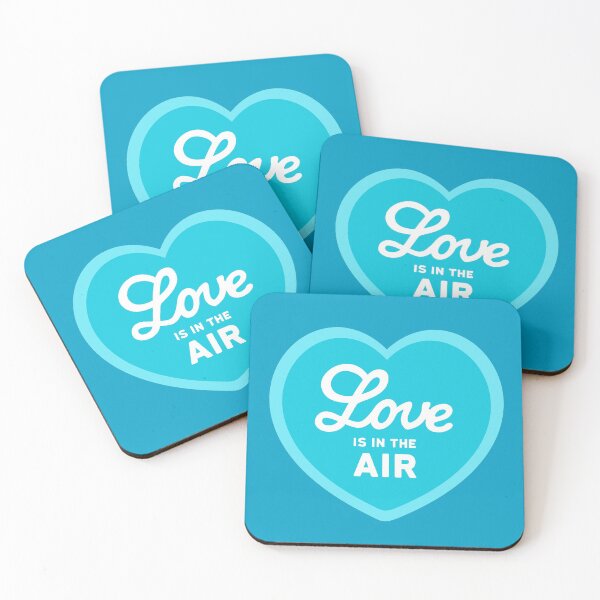 Item preview, Love is in The Air Turquoise Heart designed and sold by XOOXOO.