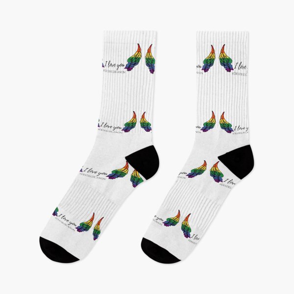 Item preview, i love you destiel is canon rainbow wings designed and sold by LannisterOnMars.