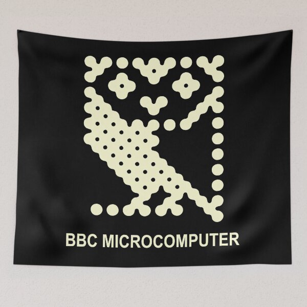 Item preview, bbc microcomputer owl logo  designed and sold by goatboyjr.