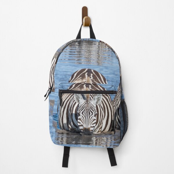 Item preview, Zebras drinking water designed and sold by Ingo Gerlach.