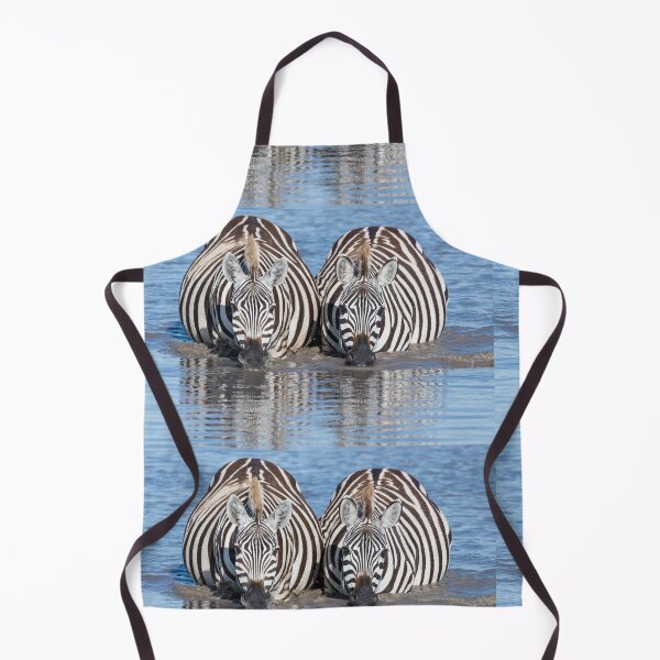 Item preview, Zebras drinking water designed and sold by Ingo Gerlach.