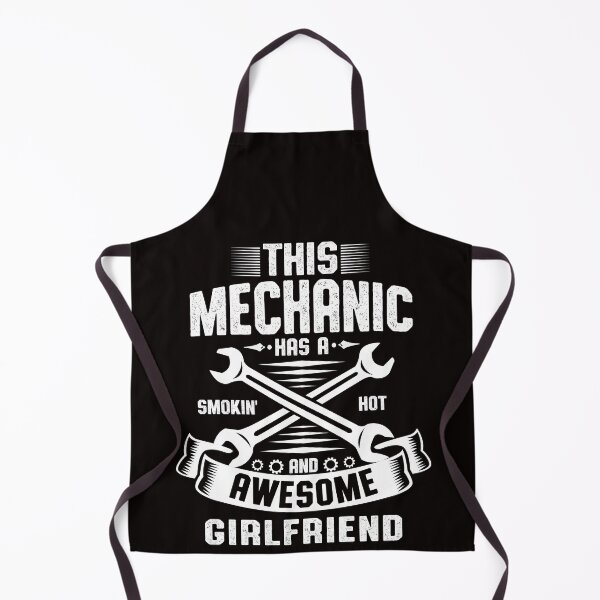 Item preview, This mechanic has a smokin' hot girlfriend vintage gift idea for men designed and sold by Majesticoo.