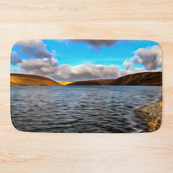 Item preview, Claerwen reservoir (Painting) designed and sold by cmphotographs.