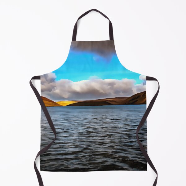 Item preview, Claerwen reservoir (Painting) designed and sold by cmphotographs.