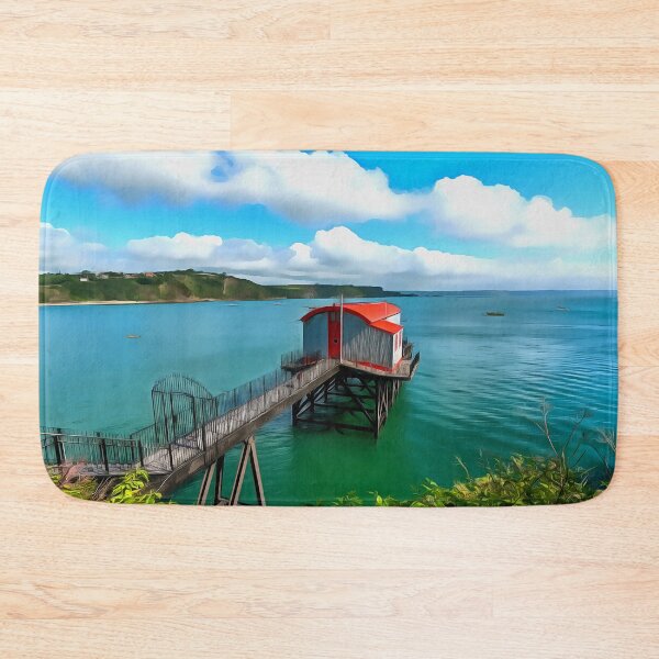 Item preview, Tenby Lifeboat Station (Painting) designed and sold by cmphotographs.