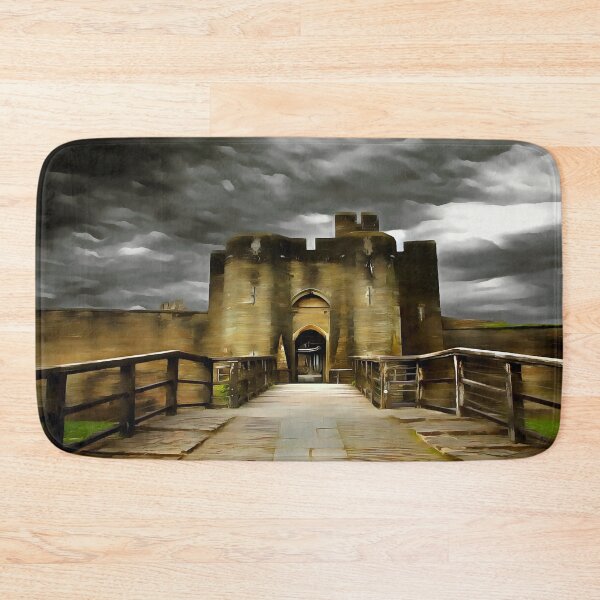 Item preview, Caerphilly Castle (Painting) designed and sold by cmphotographs.