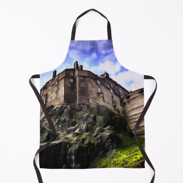 Item preview, Edinburgh Castle (Painting) designed and sold by cmphotographs.