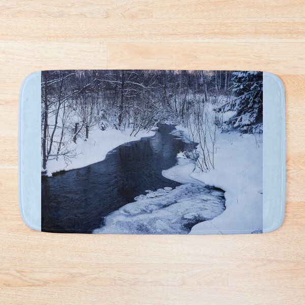 Item preview, The creek and iceplates designed and sold by Jouko Lehto Photography.