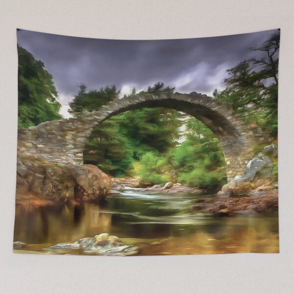 Item preview, Carrbridge (Painting) designed and sold by cmphotographs.