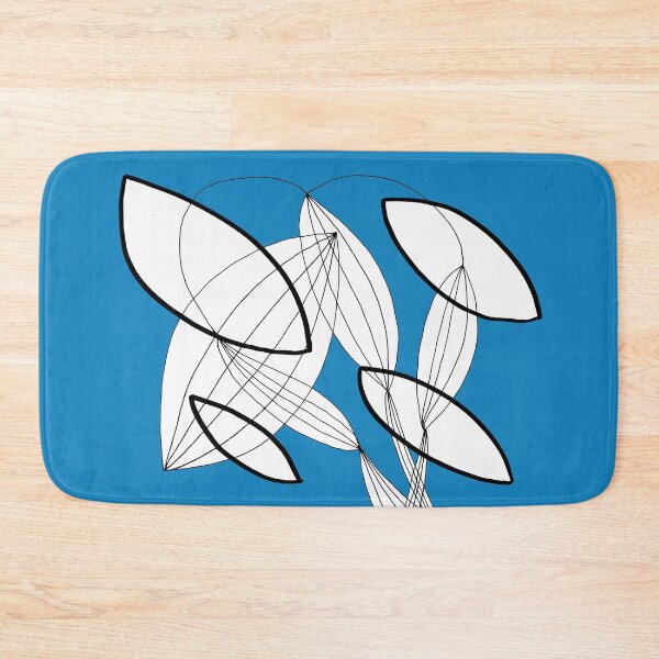 Item preview, Organic objects on Blue Board designed and sold by Istvan Ocztos.