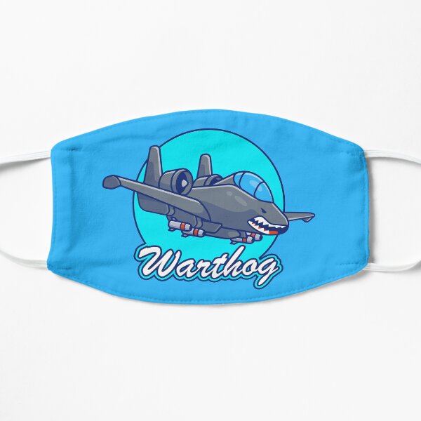 A10 Warthog Cartoon Mask