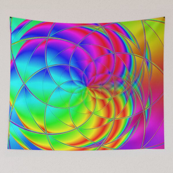 Artikelvorschau, Multicolor Explosion - Complementary Swirl IV entworfen und verkauft von gphotobox.