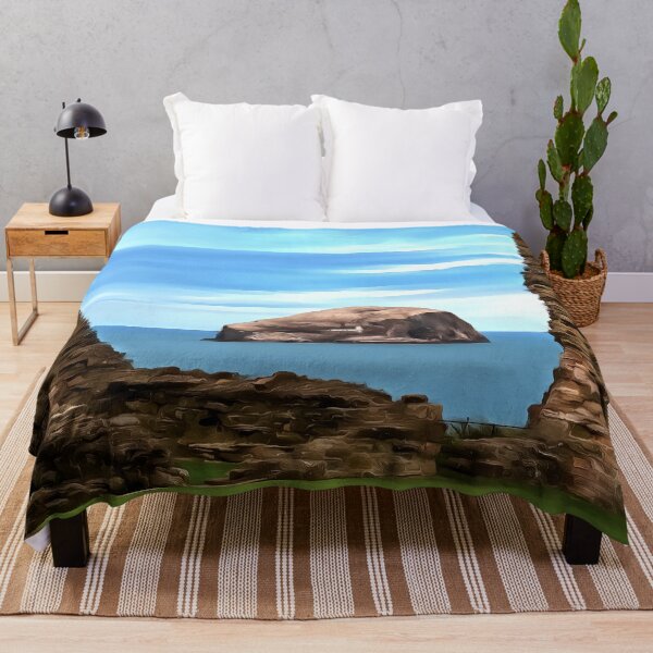 Item preview, Bass Rock (Painting) designed and sold by cmphotographs.