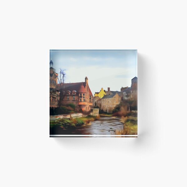 Item preview, Water of Leith (painting) designed and sold by cmphotographs.
