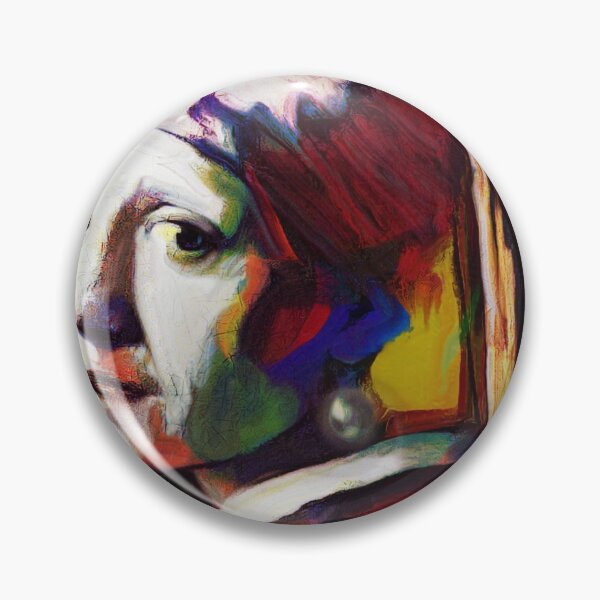 Item preview, Girl with the pearl goes modern designed and sold by Tisfraai.