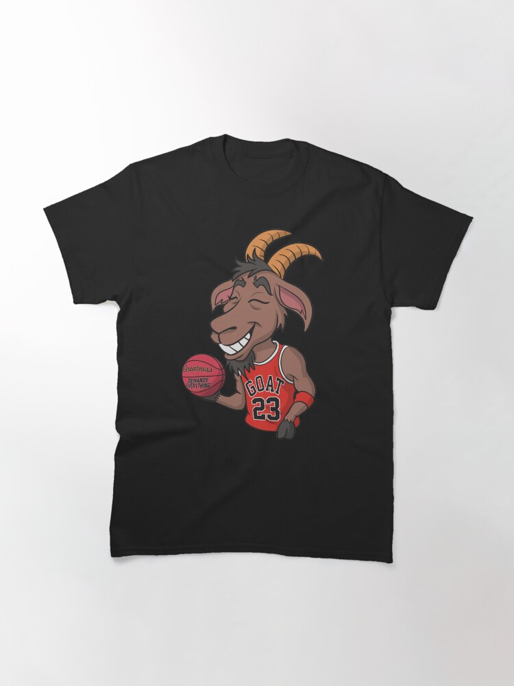 michael jordan goat shirt
