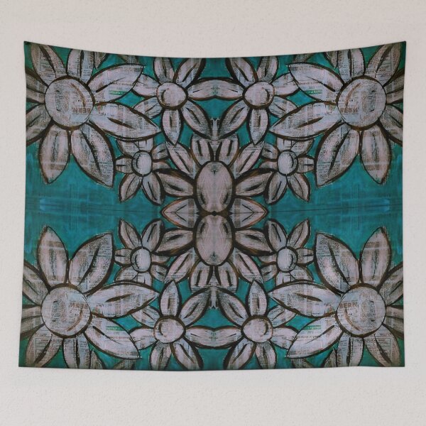 Item preview, Flowers pattern designed and sold by EC-CM.