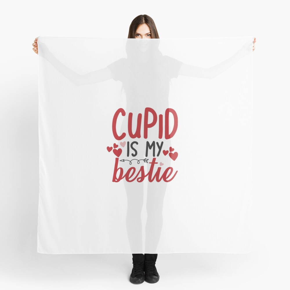 Cupid Is My Bestie Scarf