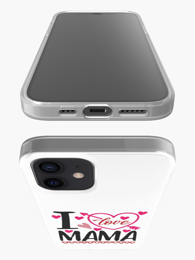Alternate view of I Love MAMA iPhone Case & Cover