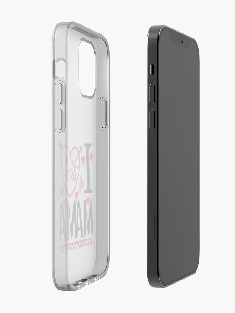 Alternate view of I Love MAMA iPhone Case & Cover