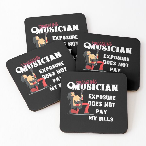 Item preview, Struggling Musician, Exposure does not pay my bills. designed and sold by arendbotha.