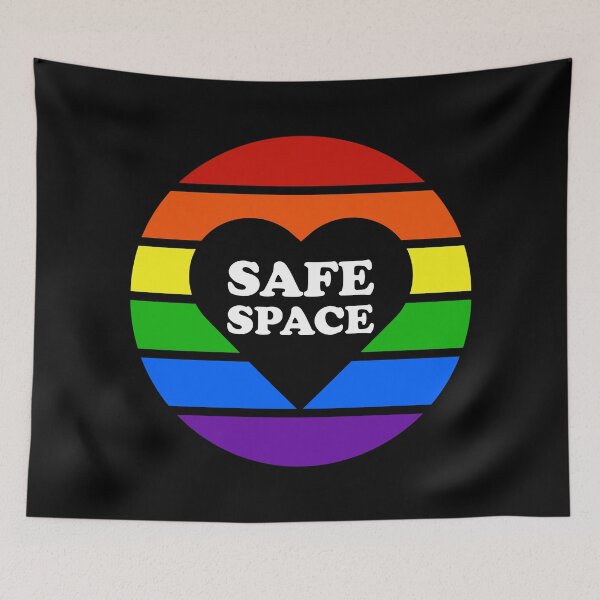 Item preview, LGBTQ Sign Safe Space Equality designed and sold by aronia.