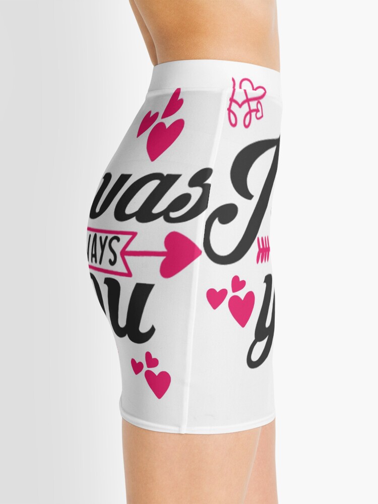 Alternate view of It was always You Mini Skirt