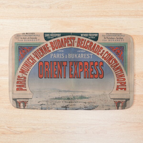 Item preview, Orient Express Constantinople - Vintage Train Travel Poster - Vintage Travel Art designed and sold by cutesy.