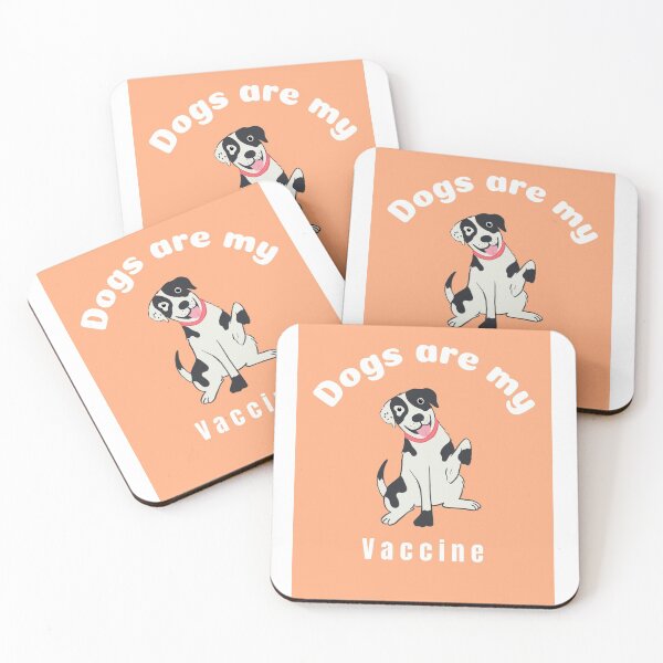 Item preview, Dogs are my vaccine designed and sold by formylovelydog.