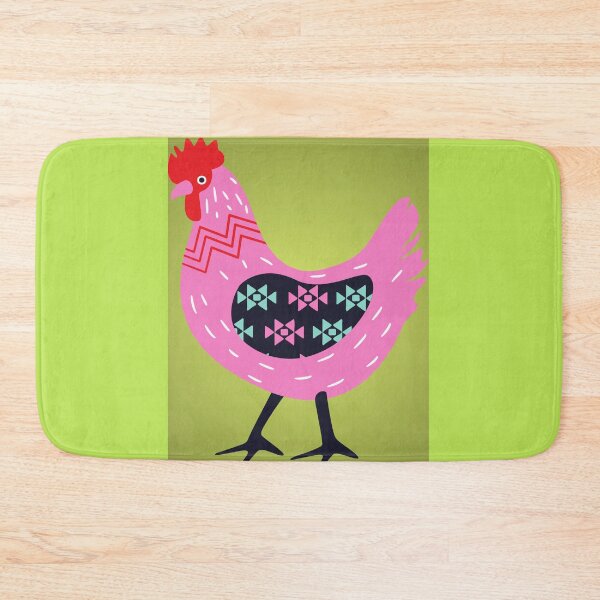 Item preview, Print on demand Brisky cock walk in pattern art designed and sold by ThamaraiSelvi.
