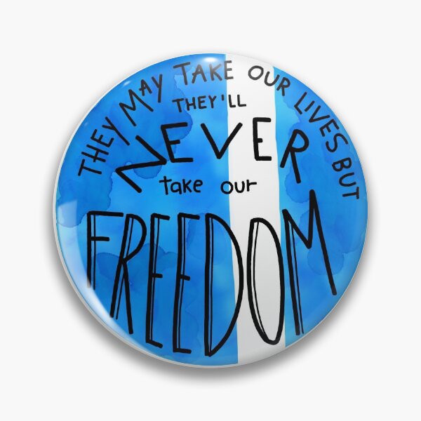 Item preview, They may take our lives but they'll never take our freedom quote movie William Wallace  designed and sold by AkiSunshin.