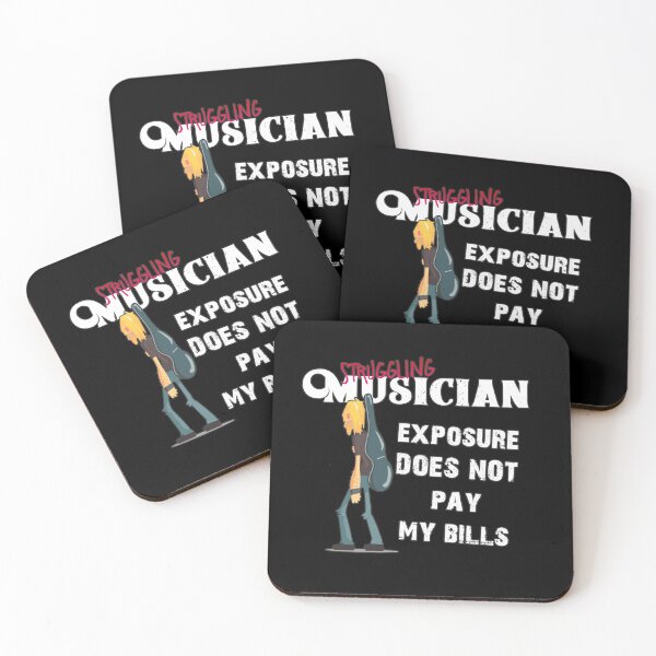 Item preview, Struggling Musician, Exposure does not pay my bills. designed and sold by arendbotha.