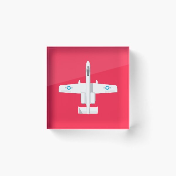 Item preview, A-10 Jet Aircraft - Crimson designed and sold by VoodooCircus.