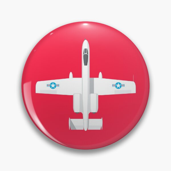 Item preview, A-10 Jet Aircraft - Crimson designed and sold by VoodooCircus.