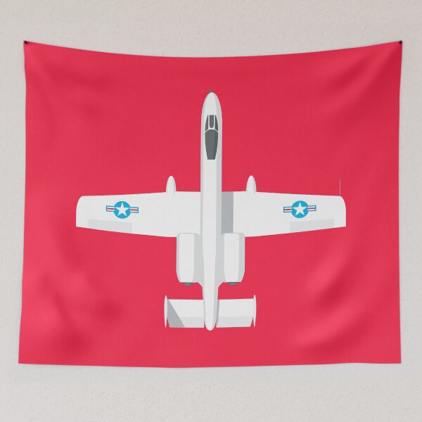 Item preview, A-10 Jet Aircraft - Crimson designed and sold by VoodooCircus.