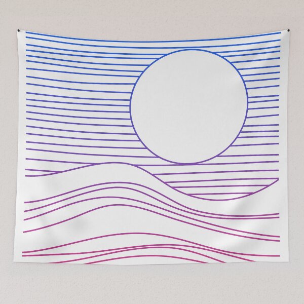 Item preview, Retro Landscape 05 designed and sold by theoldartstudio.