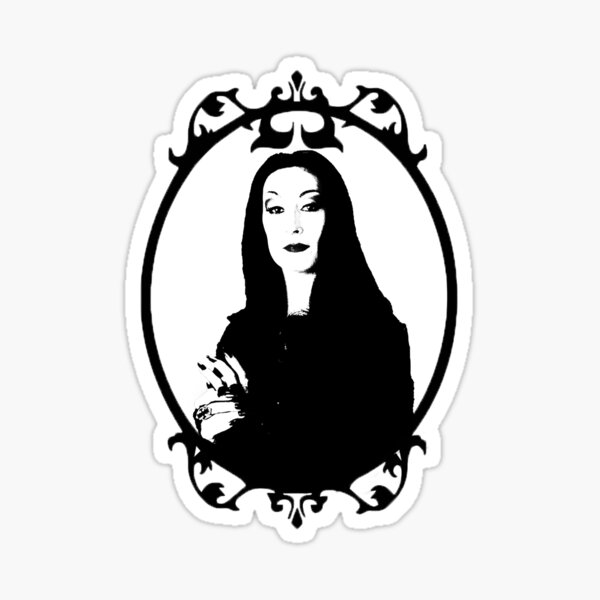 Lady. Sticker